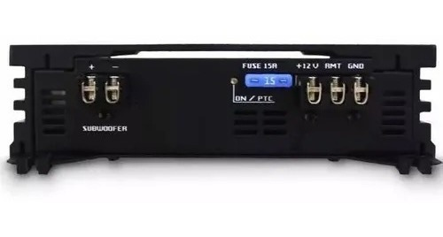Imagem 4 de 4 de Modulo Amplificador Falcon Df250.1dx 250w Rms 1 Canal Mono -