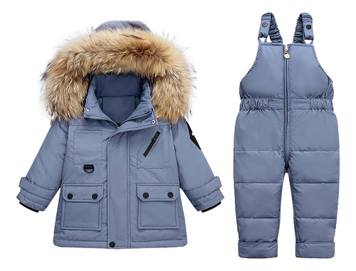 Chaqueta De Invierno Para Niños Y Niñas, Engrosada, De Alta