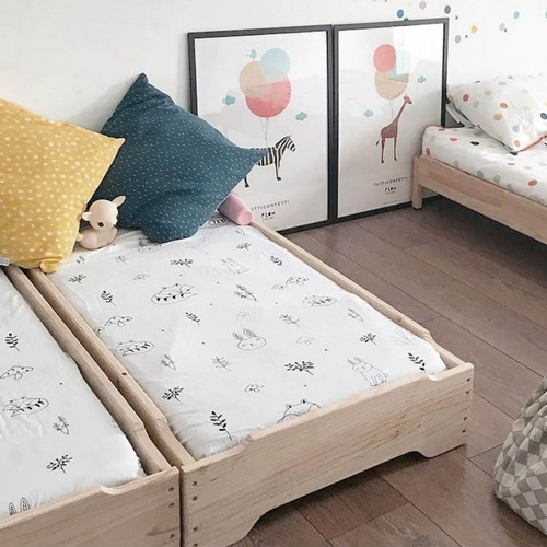 Imagen 7 de 7 de Base Cama Apilable Mascotas 120 X 60 En Madera Ref: Hund
