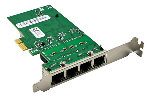 Placa De Rede Pcie X1 Realtek Rtl8111h Quad Port Rj45 Nic