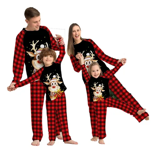 Mercado libre pijamas navideñas familiares hotsell