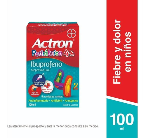 Actron Pediatrico 4% Jbe 100 Ml