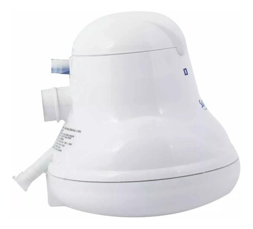 Imagem 2 de 5 de Chuveiro elétrico de parede Fame Super Quattro branco 5400W 127V
