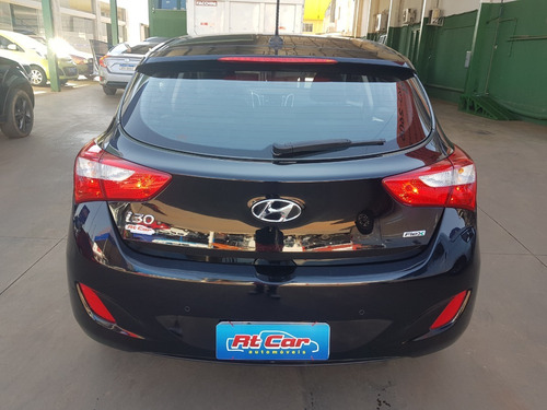 Imagem 5 de 12 de I30 Gls 1.6 Flex Automatico 2013/2014 Preto Completo.