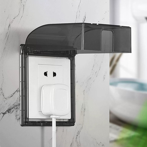 Protector De Enchufe Para Interruptor De Lluvia Para Exterio