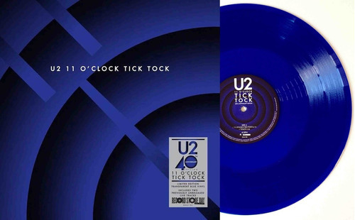 U2 11 O Clock Tick Tock Lp Vinil Limited Edition Rsd Selado