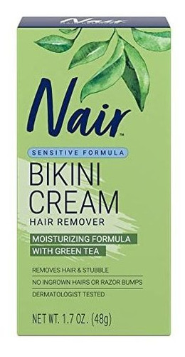 Fórmula Sensitive Crema Bikini Con Té Verde Hair Remover Por