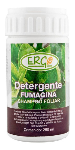 Shampoo Fungicida Para Plantas 250 Ml Frasco Afj