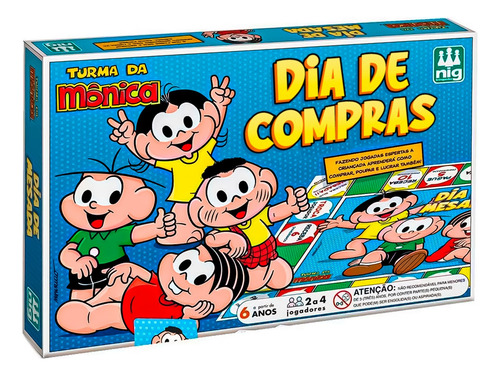 Jogo De Tabuleiro Dia De Compra 0760 - Nig Brinquedos