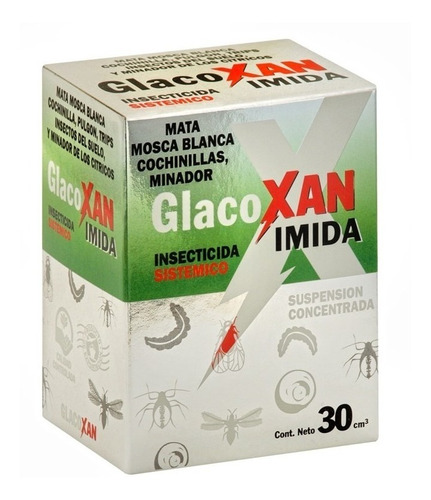 Glacoxan Imida Insecticida Concentrado Amplio Espectro X30cc