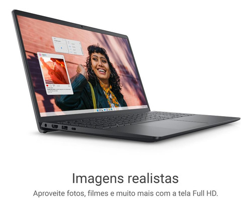 Notebook Dell Inspiron 15 15.6" Fhd Intel I5 16gb 256gb Ssd