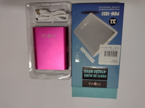 Fonte De Alimentação Móvel 10000mah
