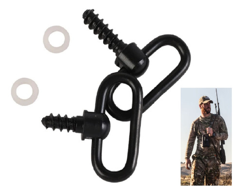 Set2 Anilletas Slings Para Portafusil Rifle Escopeta Arma