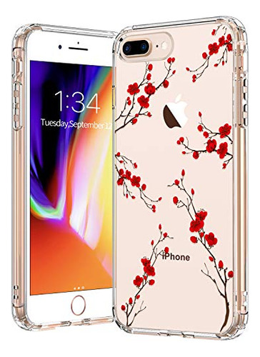 Bicol iPhone 8 Plus Case,iPhone 7 Plus Case,plum Blossom Flo