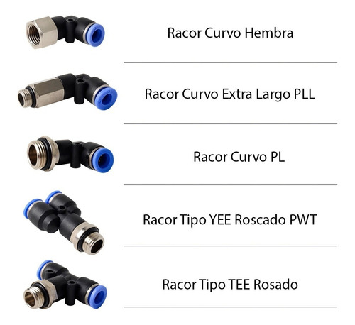 Racor  Neumático Para Aire Comprimido