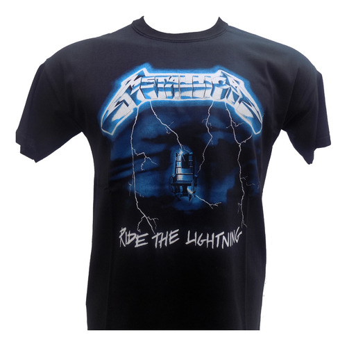 Remeras Metallica Ride The Lightning Rockería Que Sea Rock 