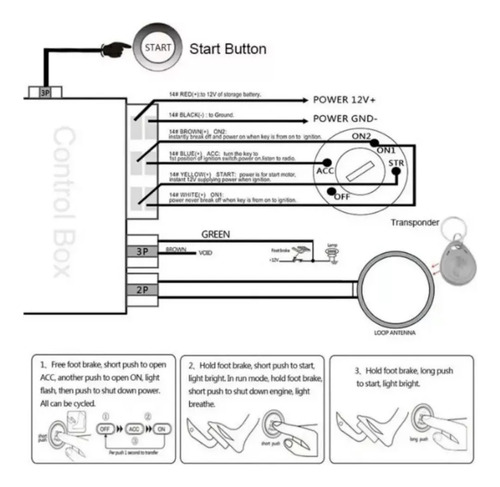 Botón De Encendido Para Auto Botón De Arranque