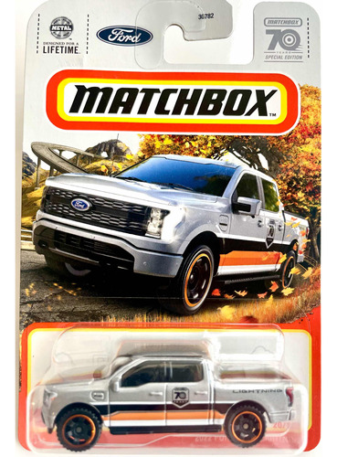 Matchbox 70 Años Edición Ford F150 Lightnine