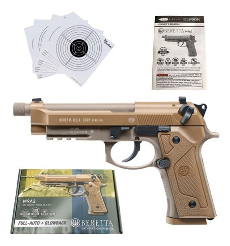 Umarex Beretta M9a3 Full Auto Blowback Co2 Aire 4.5mm Xchwsc