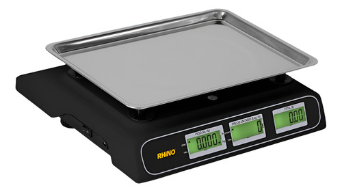 Báscula Rhino Barcom-40 40 Kg Recargable Digital Mostrador