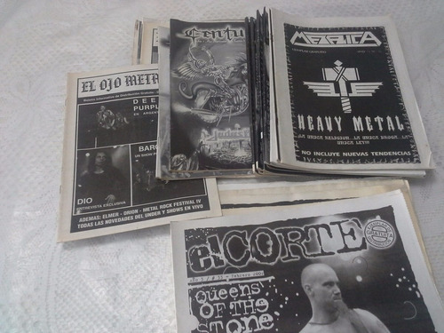 Fanzine Metalica Y Otras De Heavy Under - Exc Est Edfargz