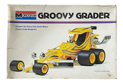 Groovy Grader Mover 1/24 Monogram Kit Montar Plastimodelismo