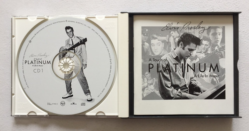 Cd Elvis Presley: Touch Of Platin Vol.1 ( Usado ) 2 Discos (Usado)