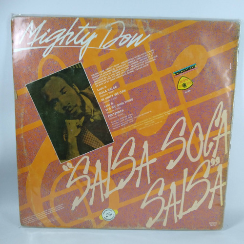  Lp Vinyl   Migthy Dow Salsa Soca Salsa Disco Terapia  1988