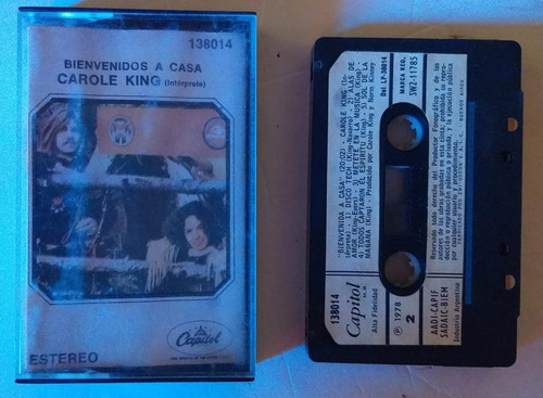 Carole King - Bienvenidos A Casa - Cassette