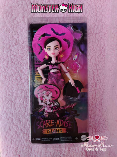 Muñeca Monster High Draculaura Scare Adise