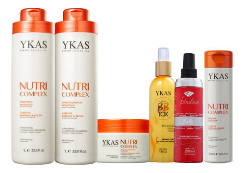 Ykas Nutri Kit Gr Completo+all In One 200ml+botox Líquido
