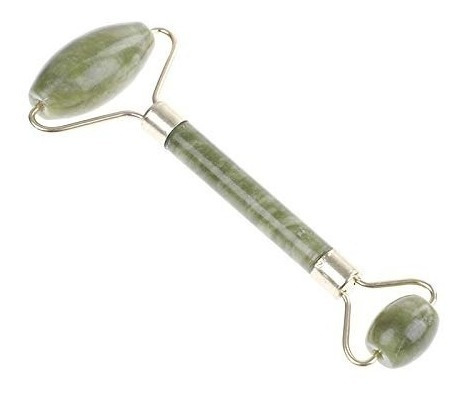 Rodillo De Jade. 2 Cabezales. Estética Facial.