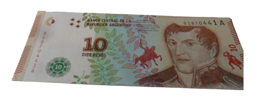 Billete Argentina $10 (sin Circular)