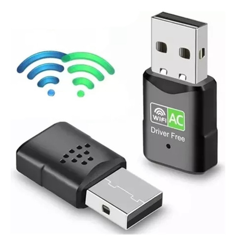 Antena Adaptador Wifi 600 Mbps Usb Inalámbricos 5g/2.4g