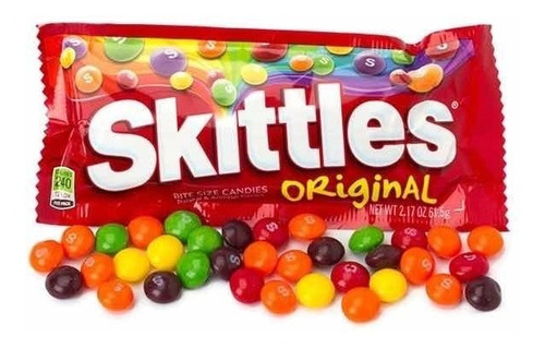 Dulces Americanos Importados Wrigleys® Skittles 36 Unidades