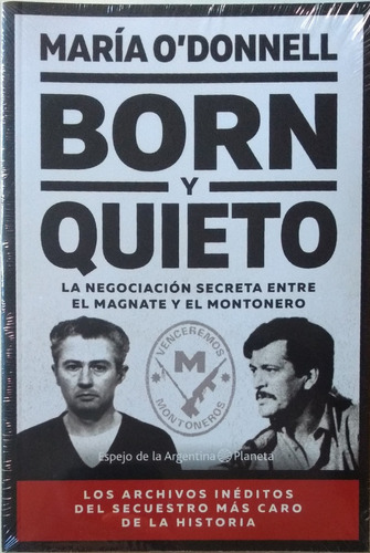 Born Y Quieto / María O'donnell / Ed. Planeta / Nuevo!
