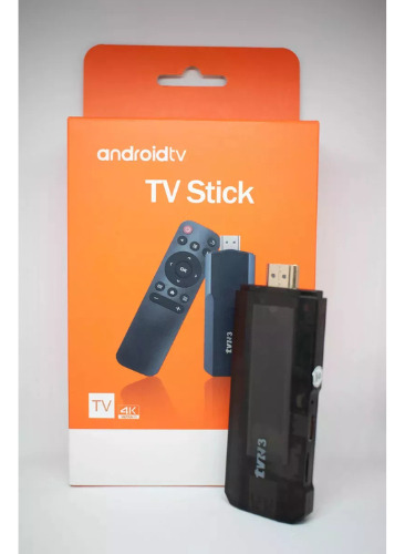 Conversor Smart Tv Stick Android 16gb Rom 2gb Ram 4k Wifi Negro Estándar
