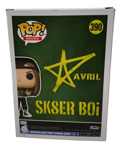 Funko Pop Rocks Avril Lavigne ( Caja C/ Detalles)