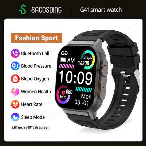 Smart Watch Hombre Hrv Blood Glucose Reloj Inteligente Mujer