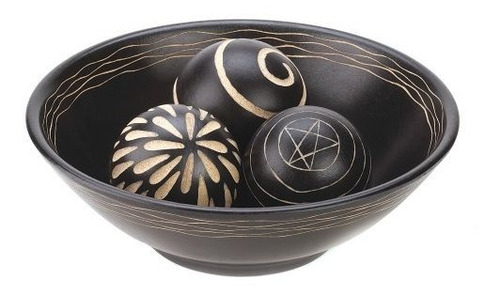 Imagen 1 de 4 de Regalos Y Decoración Artesanal Deco Bowl Y La Bola De Centro