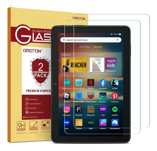 Omoton Protector De Pantalla Para Tableta Kindle Fire Hd 8.