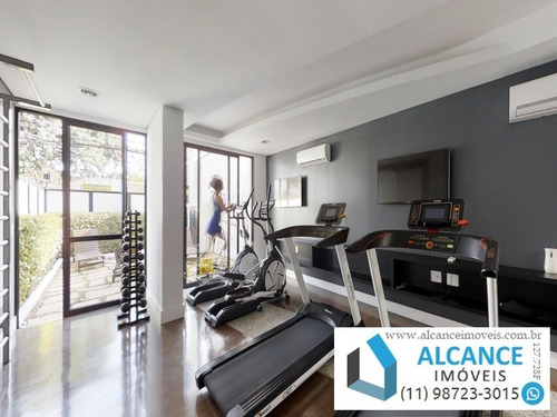 Imagem 5 de 20 de Studio Semi-mobiliado 32,30 M² 1 Dormitório E 1 Vagas - Alto Da Boa Vista - Santo Amaro / Sp | Alcance Imóveis - Ap00193 - 34274209