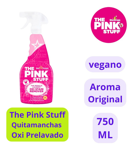 The Pink Stuff Quitamanchas Oxi Prelavado 500ml - 1uds