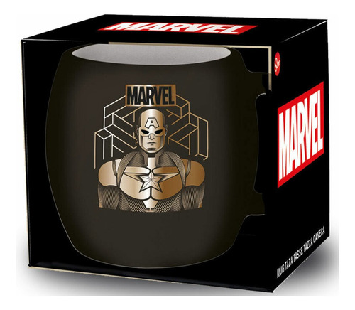 Tazon Mug Marvel Capitan America / Iron Man Original 380ml