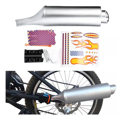 Sistema De Som De Escape De Bicicleta, Sistema De Tubo 2024