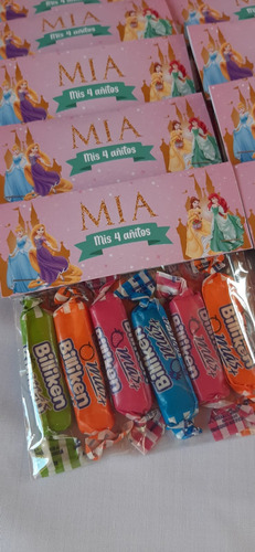 Golosinas Personalizadas Bolsitas De Caramelos X48