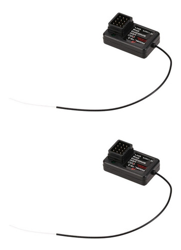 2 Unids Goolrc Tg-3 2.4 G 3ch Rc Coche Barco Receptor Para G