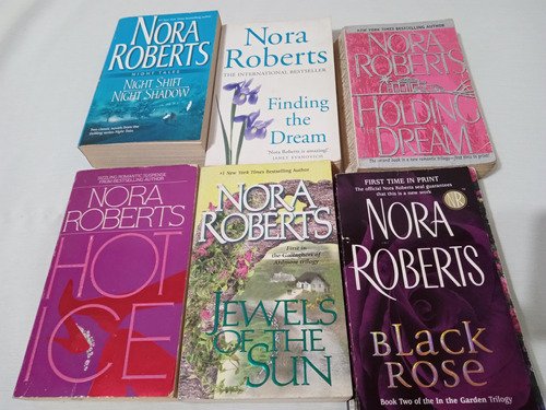 Nora Roberts Suspenso Romantico Inglés Libro Lista X Unidad