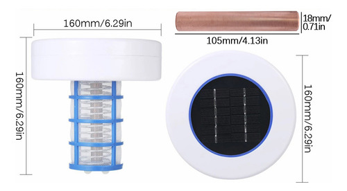 Purificador De Cobre Para Piscinas M Pool-ionizer Water Puri