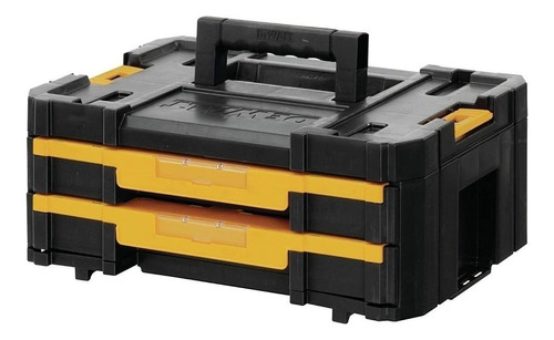 Imagen 1 de 3 de Caja de herramientas DeWalt DWST17804 de plástico 31cm x 41.2cm x 16.1cm negro y amarillo